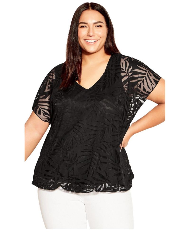 Women's Elora Burnout Top