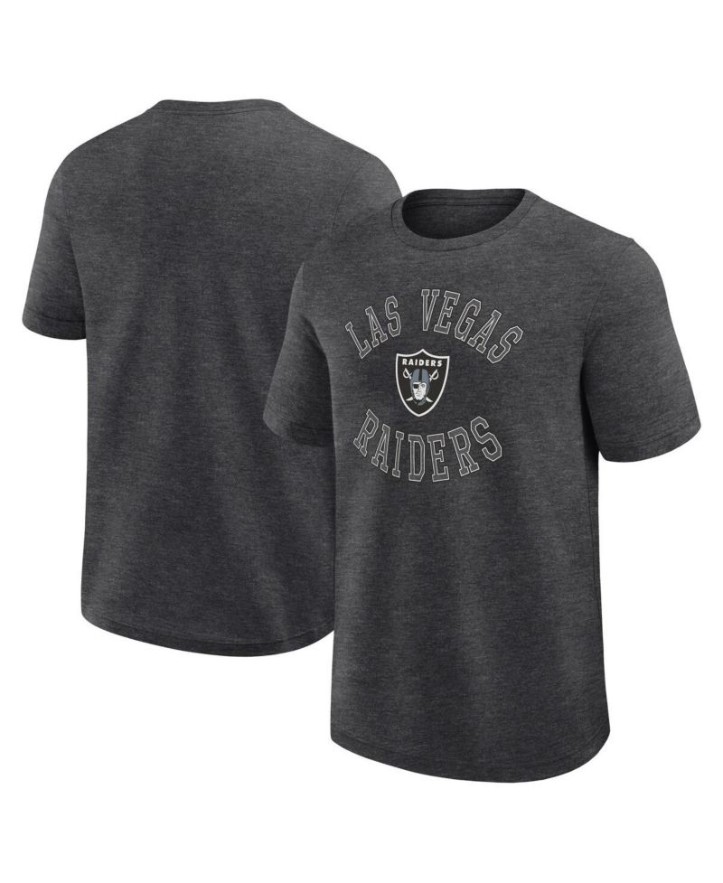 Men's Heather Charcoal Las Vegas Raiders Success T-Shirt