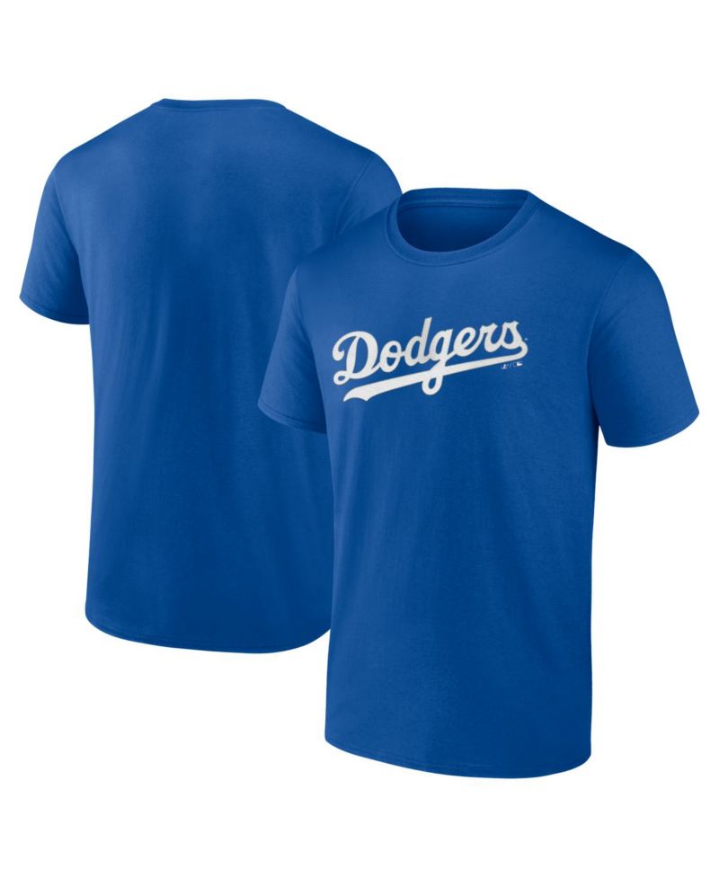 Men's Royal Los Angeles Dodgers Wordmark T-Shirt