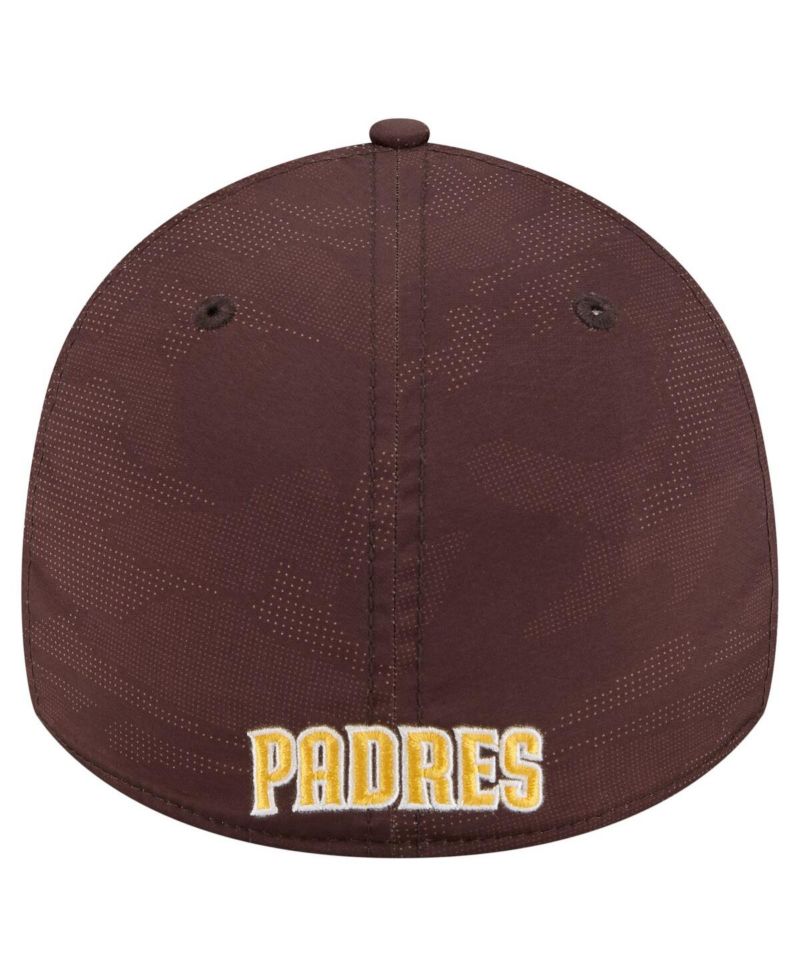 Men's Brown San Diego Padres Tonal Camo 39THIRTY Flex Hat