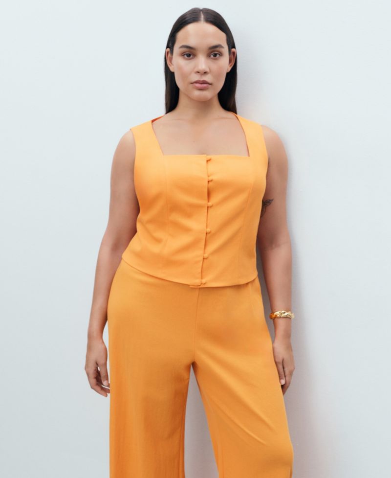 Women's Flowy Straight-Fit Pants