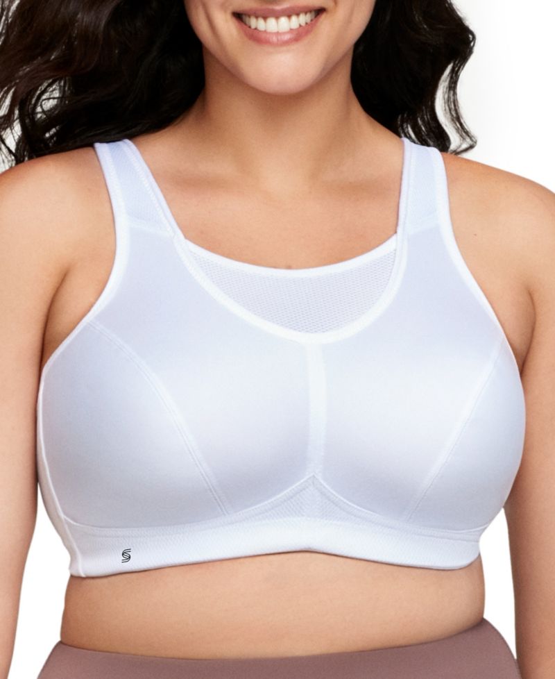 Women's Plus Size Sport No-Bounce Camisole Bra 1066