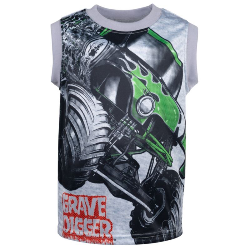 Boys' Athletic T-Shirt Tank Top and Shorts Set