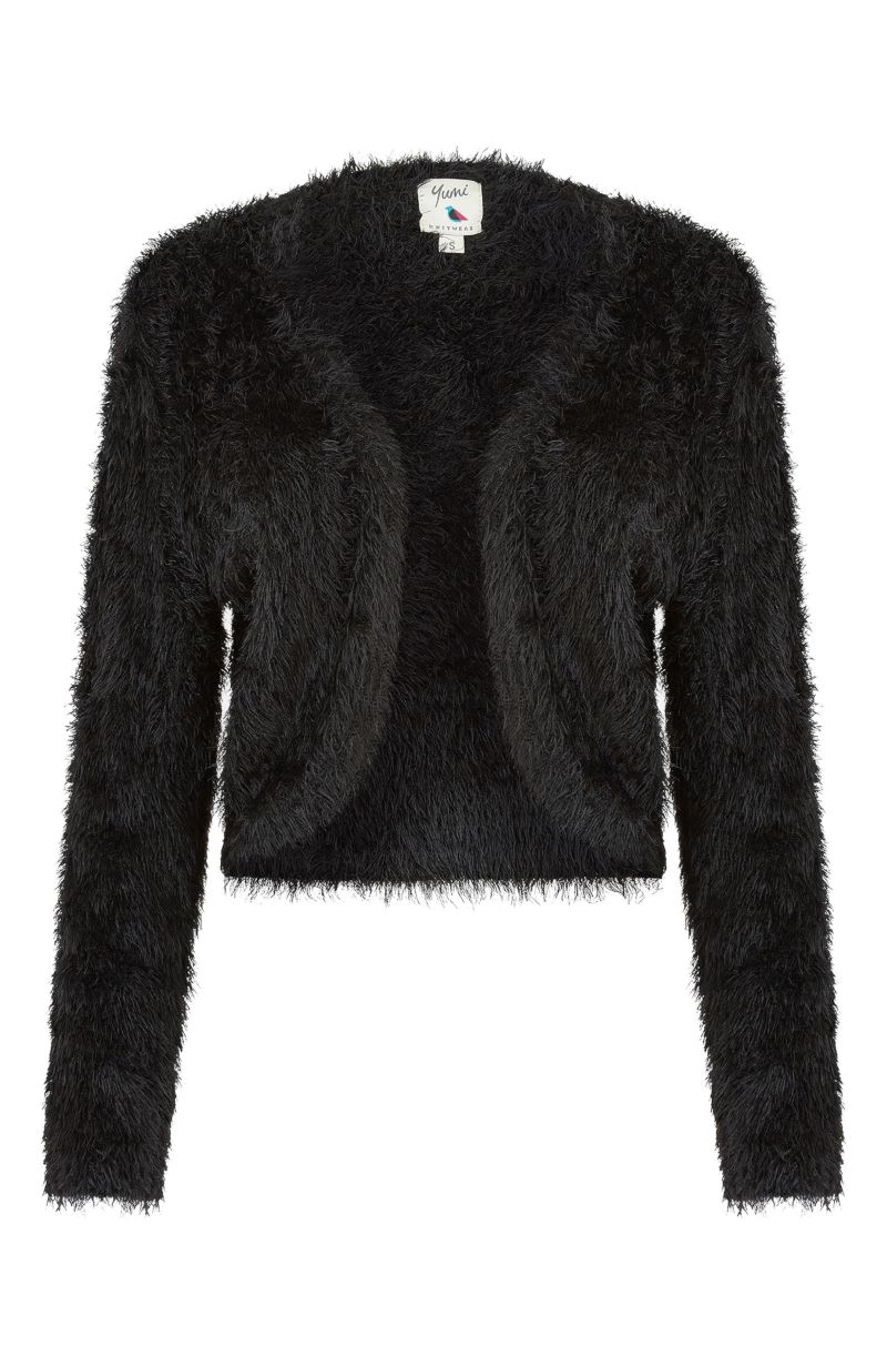Women's Eyelash Knit Bolero