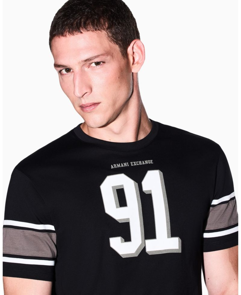 Men's Short Sleeve Arm Band 91 T-Shirt