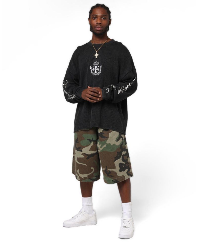 Men's Purity Oversized Long-Sleeve Graphic T-Shirt