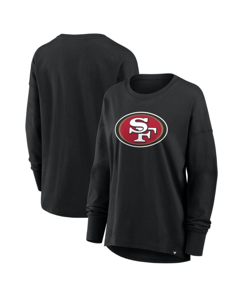 Women's Black San Francisco 49ers Essential Long Sleeve T-Shirt