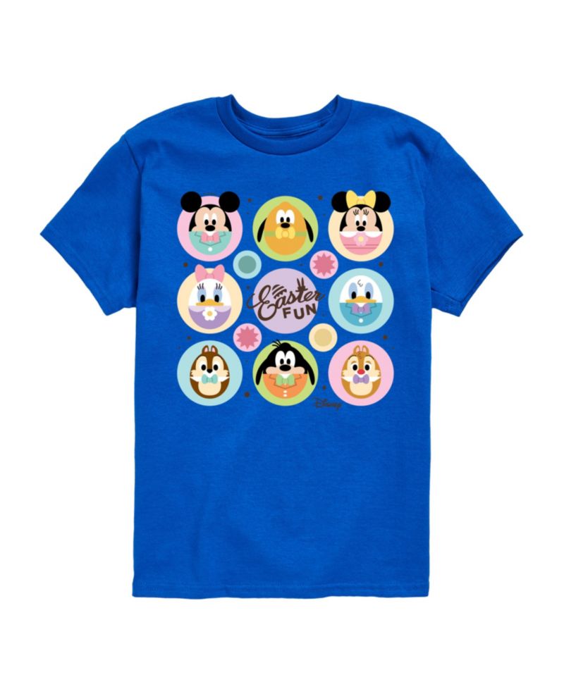 Big Boys Mickey Easter Characters Graphic T-Shirt