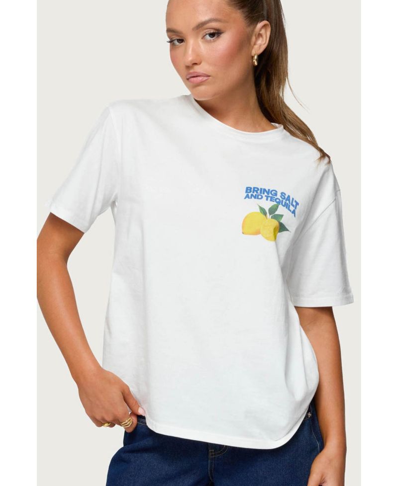 Women's Let'S Make Margs Oversized T Shirt