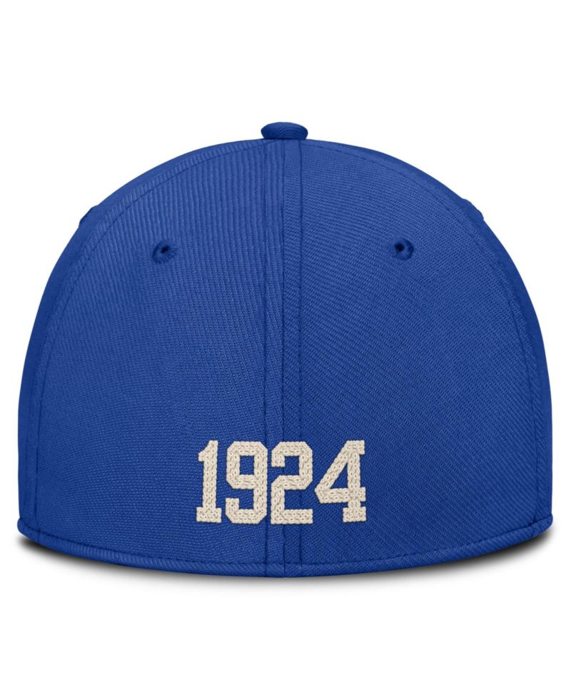 Men's Royal Duke Blue Devils Campus Prep Chained Arched Swooshflex Flex Hat