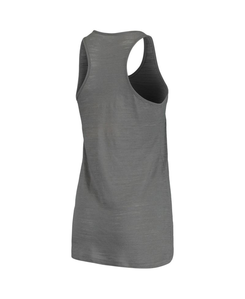 Women's Charcoal Oakland Athletics Multi-Count Tank Top
