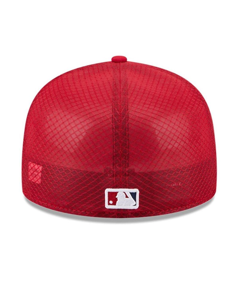 Men's Red Washington Nationals 2026 Batting Practice 59FIFTY Fitted Hat