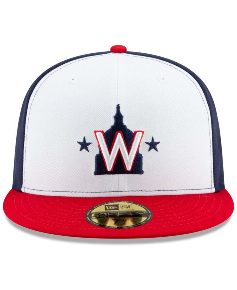 Men's White Washington Nationals Alternate 2 2020 Authentic Collection On-Field 59FIFTY Fitted Hat