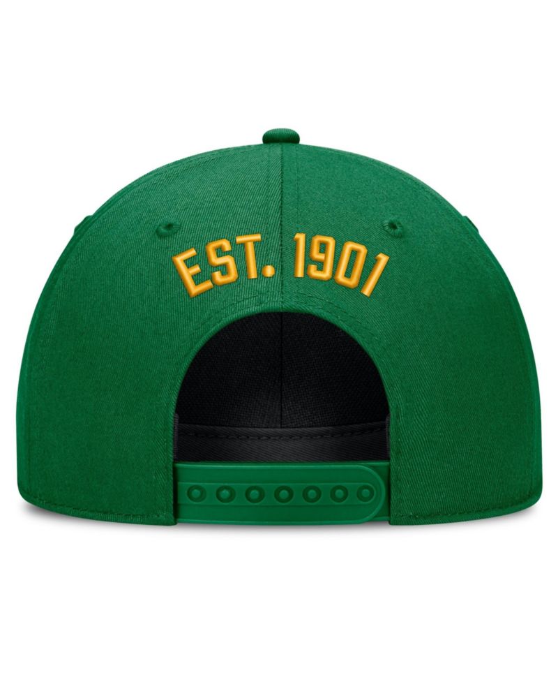 Men's Green Oakland Athletics Cooperstown Rise Adjustable Hat
