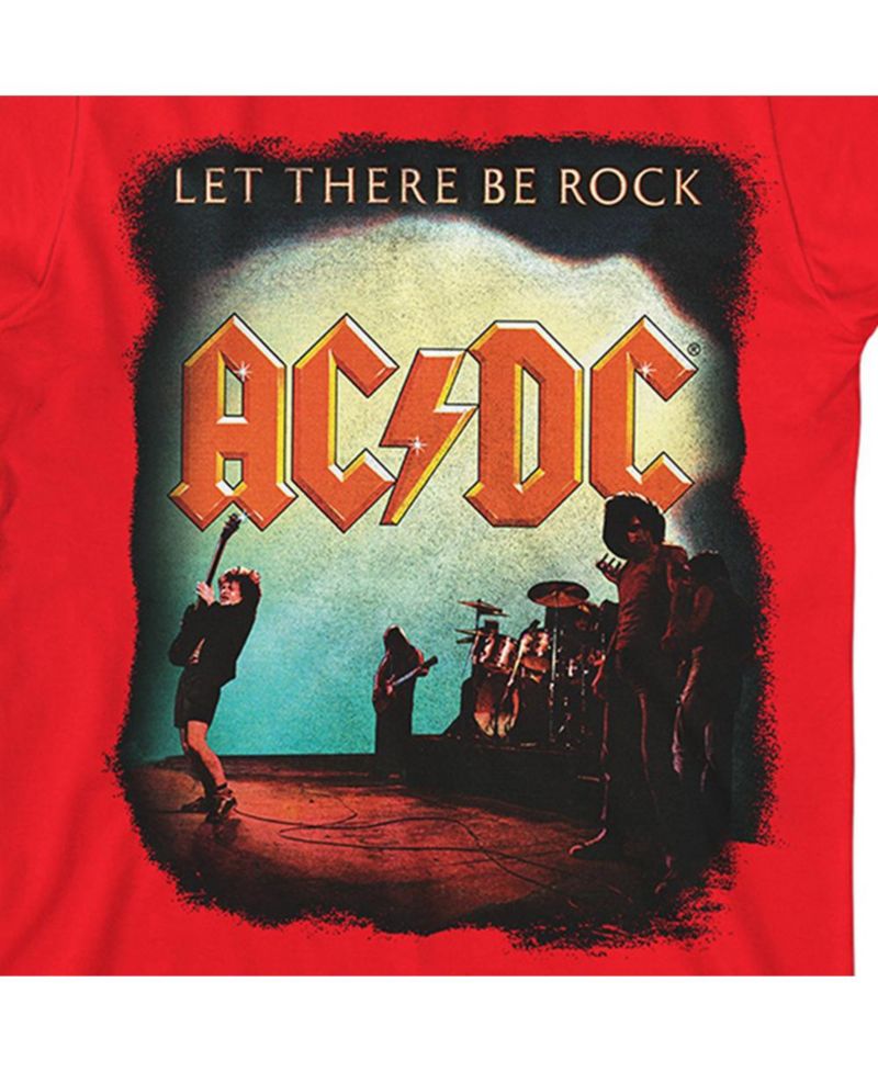 Boy's XS - XL Let There Be Rock ACDC Youth T-Shirt