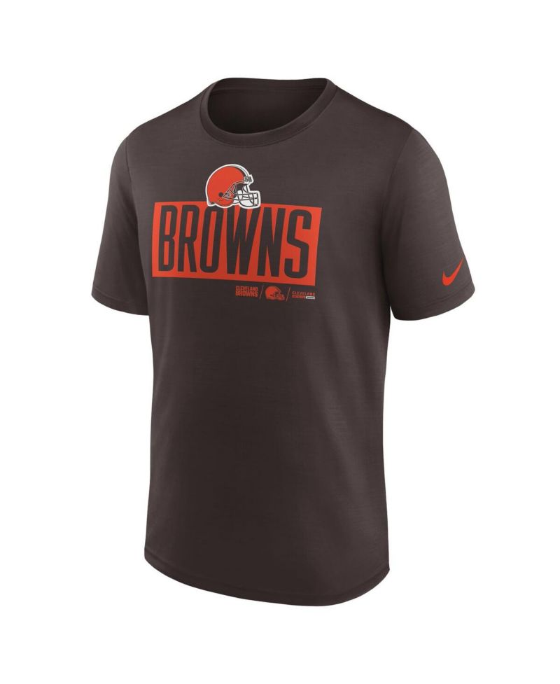 Men's Brown Cleveland Browns Exceed Performance T-Shirt