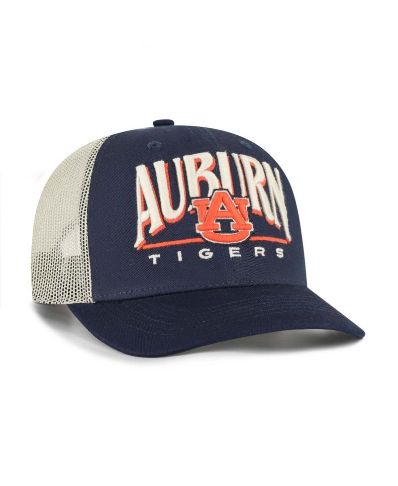 Men's Navy Auburn Tigers Arid Adjustable Trucker Hat