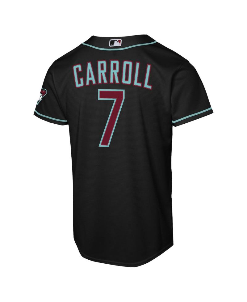 Big Boys and Girls Corbin Carroll Black Arizona Diamondbacks Alternate Stadium Jersey