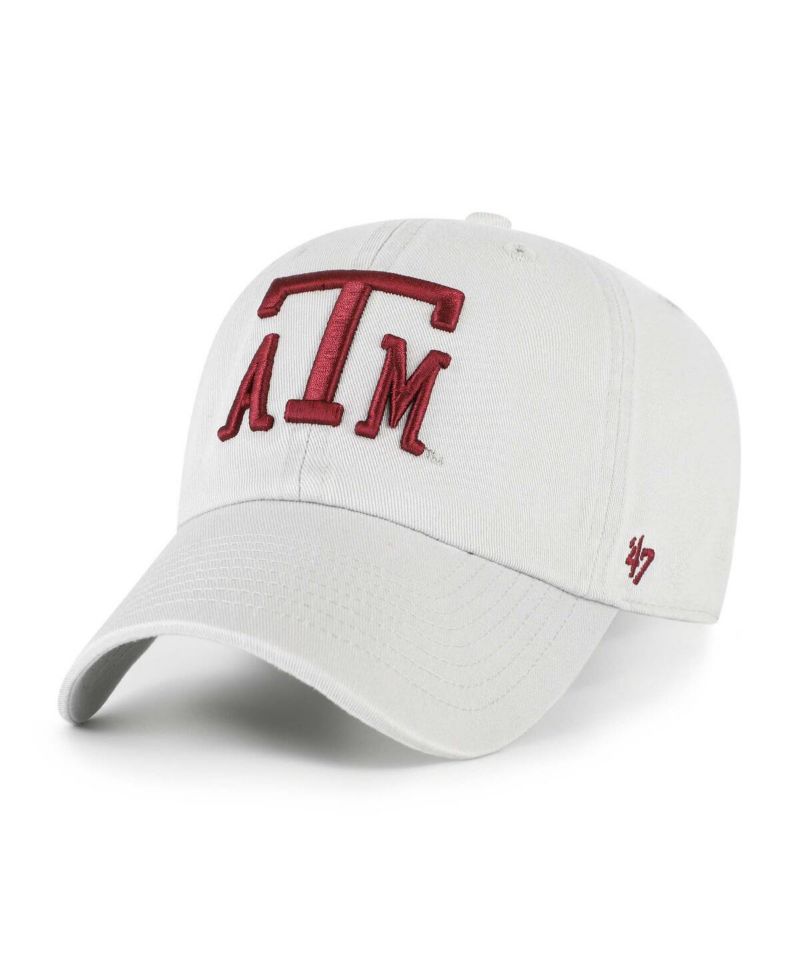Men's Gray Texas A&M Aggies Vault Clean Up Adjustable Hat