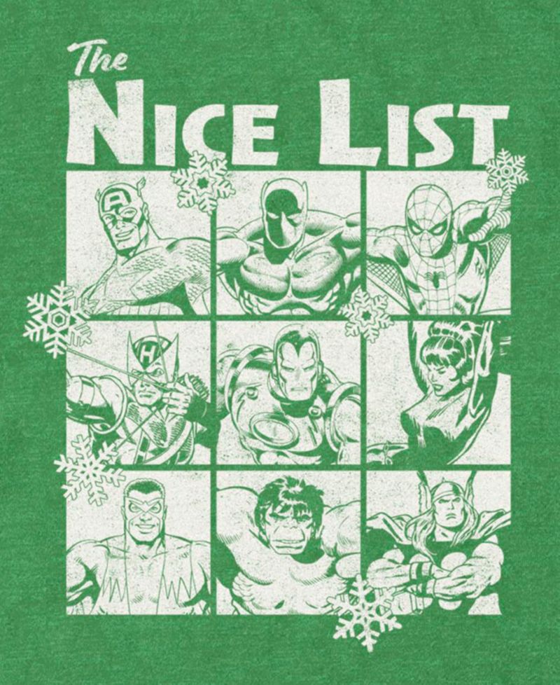 Men's The Nice List Graphic Short-Sleeve T-Shirt