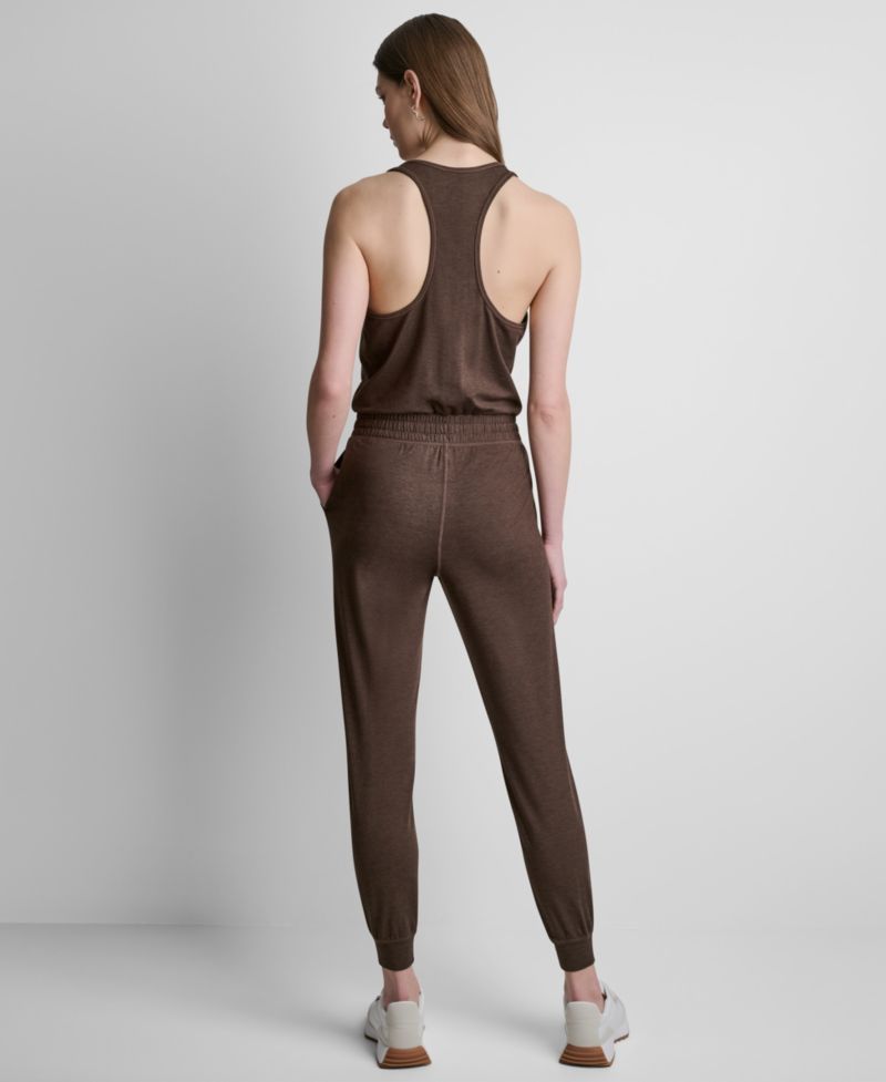 Women's Spacedye Sleeveless Tank Jumpsuit