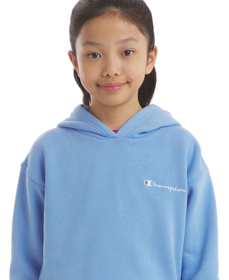 Girls' 7-16 Hooded Neck Sweatshirt
