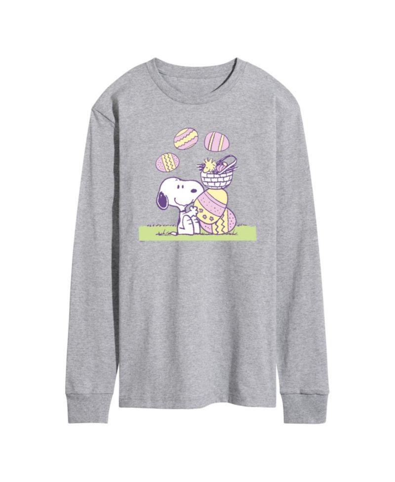 Men's Peanuts Long Sleeve T-shirts