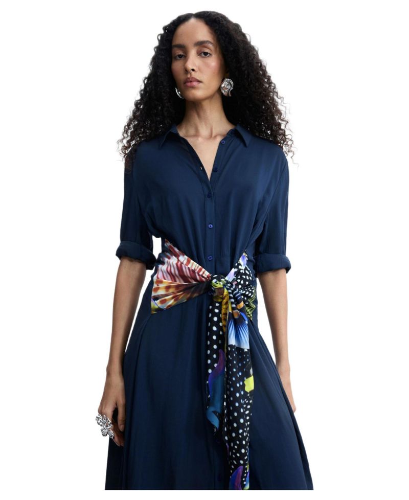 Women's Midi shirt dress