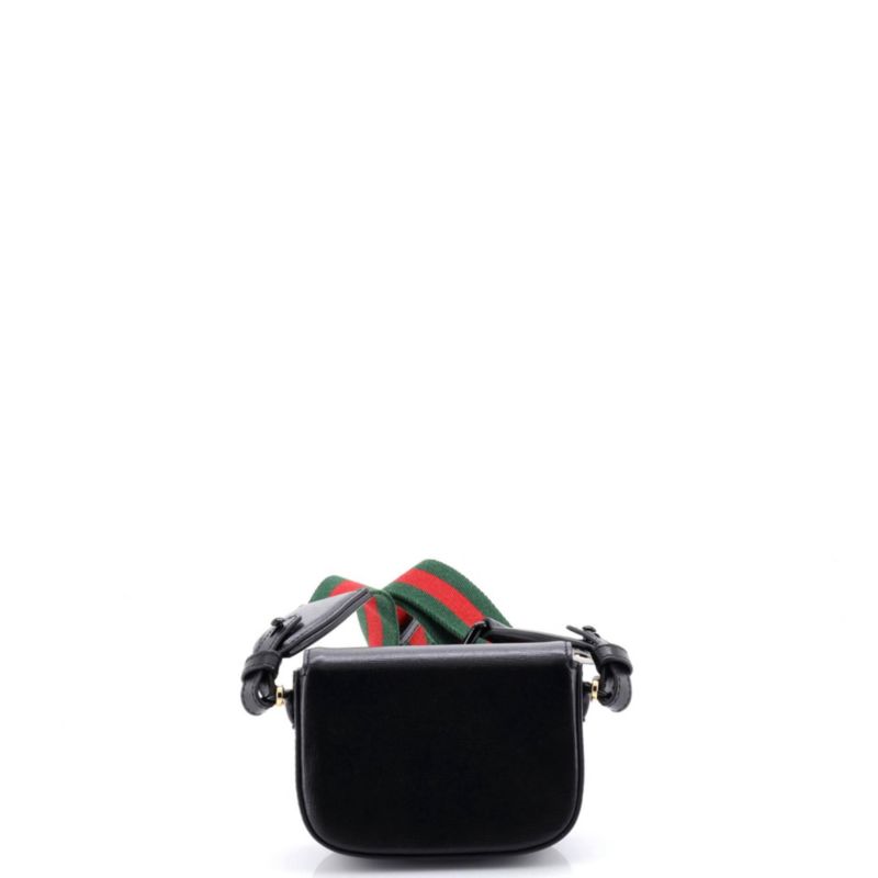 Horsebit 1955 Flap Wallet with Strap Leather