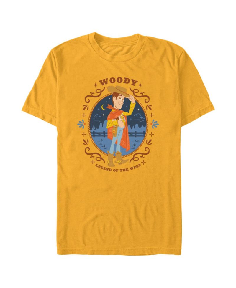 Men's Toy Story Woody Vintage Portrait Graphic T-Shirt