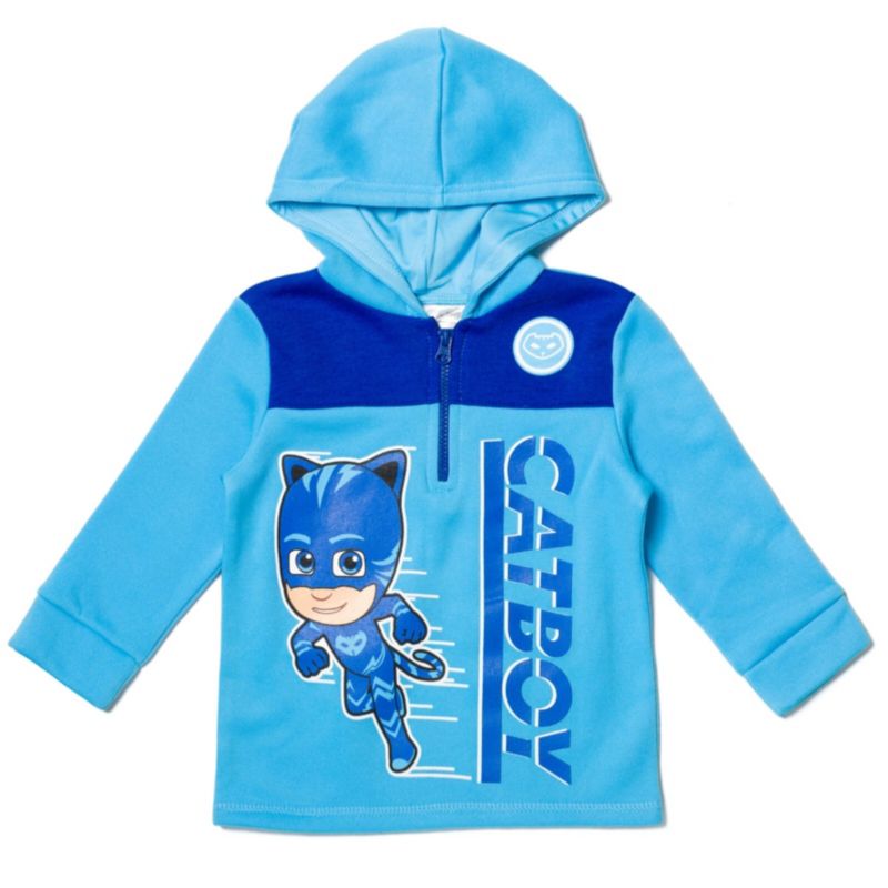 Boys Fleece Half Zip Hoodie