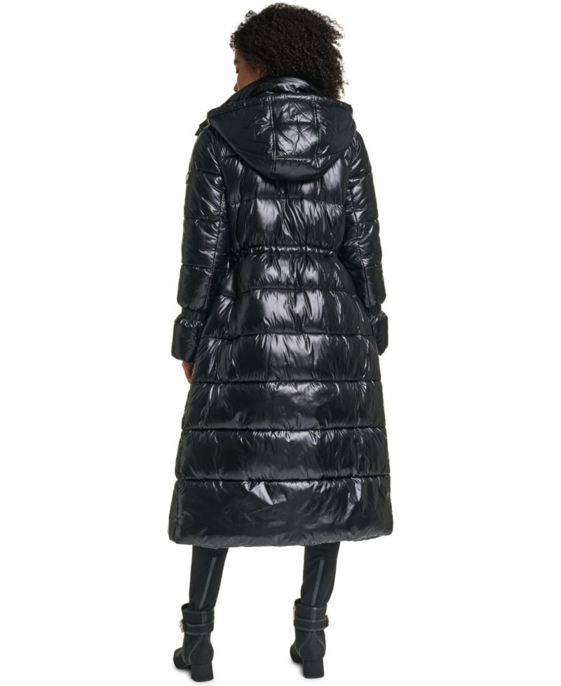 Women's Hooded-Anorak Maxi Puffer Coat