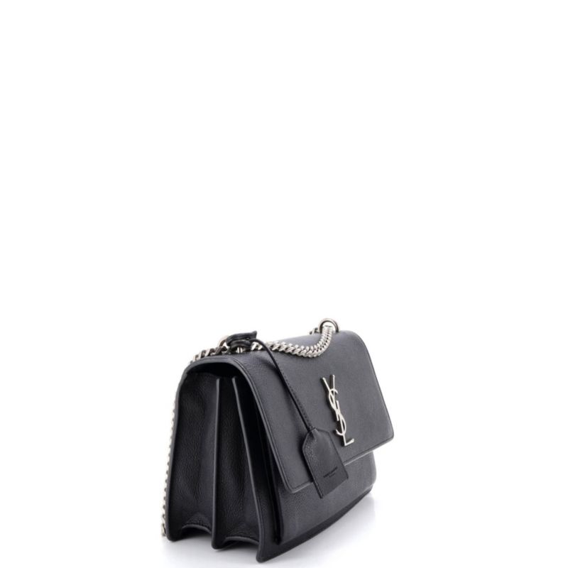 Medium Sunset Crossbody Bag Leather