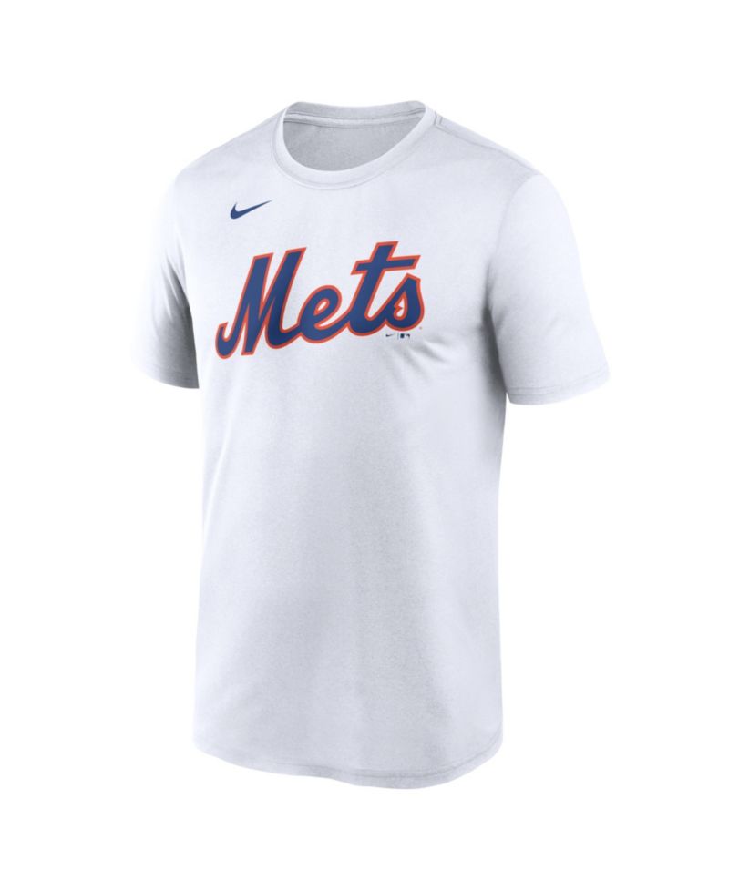 Men's White New York Mets New Legend Wordmark Dri-FIT T-Shirt