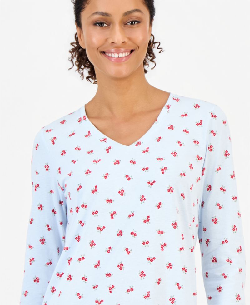Women's Printed Jersey Sleepshirt