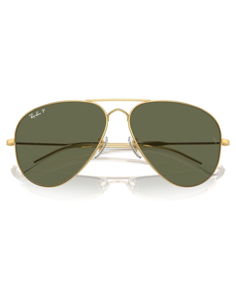 Unisex Polarized Sunglasses, Old Aviator Rb3825