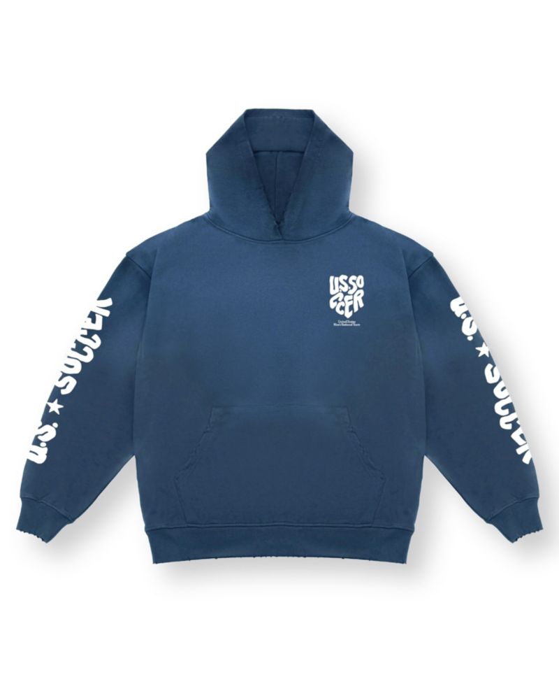 Men's and Women's Navy USMNT Oversized Celebrate Hoodie