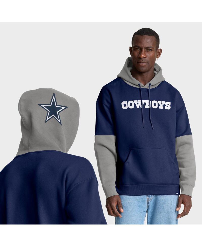 Men's Navy Dallas Cowboys Helmet Pullover Hoodie