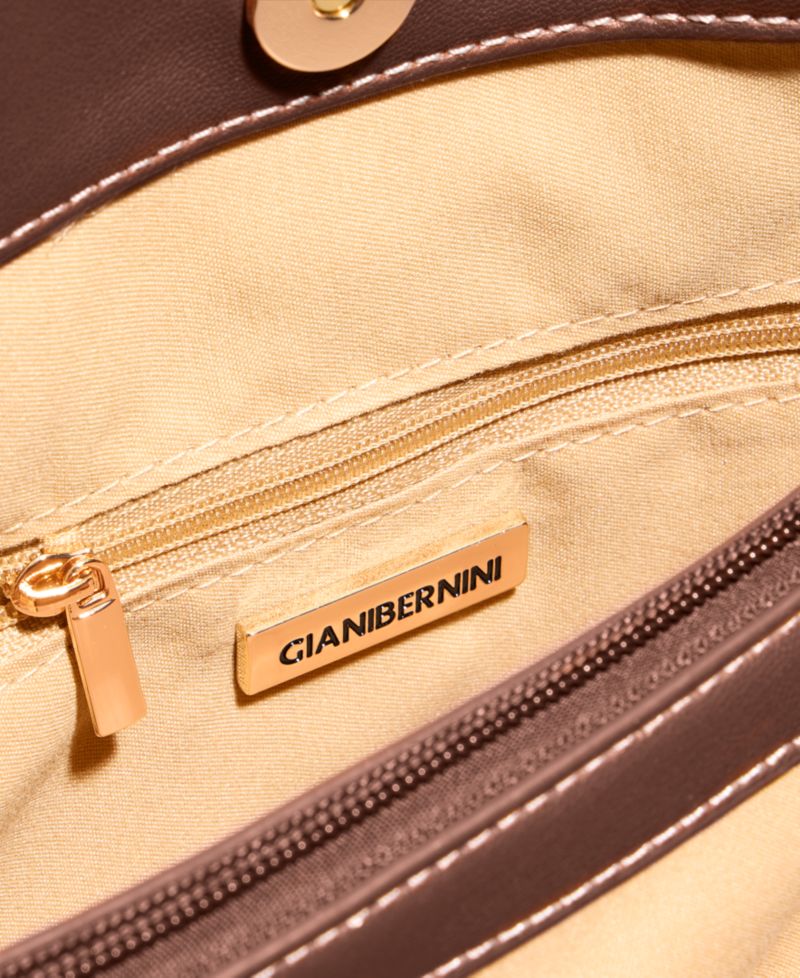 Linen Logo Tulip Tote
