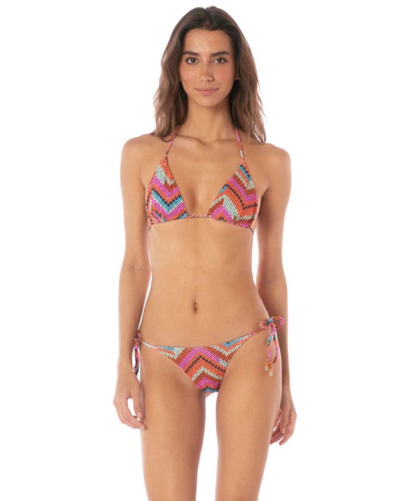 Women's Cheeky Side-Tie Reversible Bikini Bottom