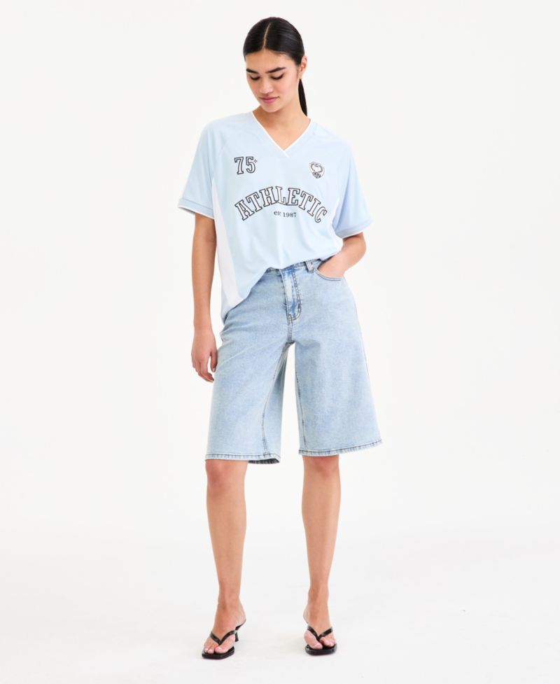 Women's Baggy Denim Shorts