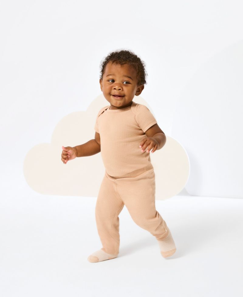 Baby Boys' Short-Sleeve Bodysuits, 3-Pack Set