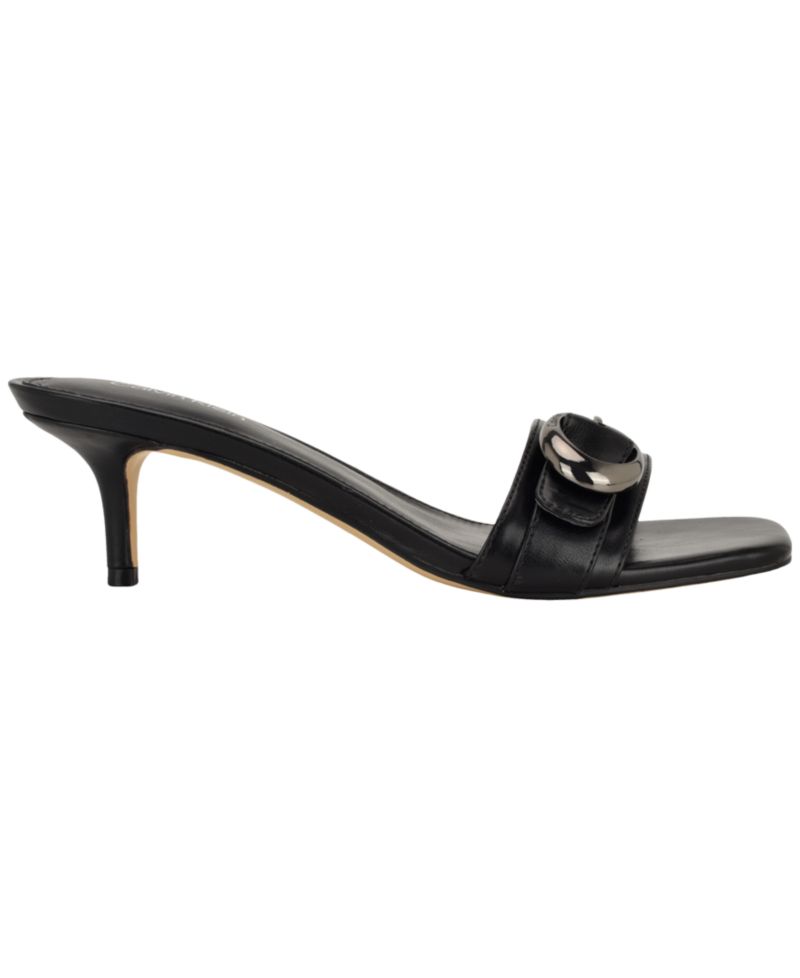 Women's Neveena Buckle Strap Kitten Heel Dress Sandals