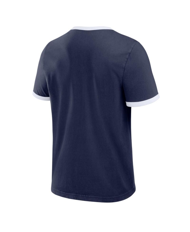 Men's Navy Tampa Bay Rays Washed Ringer T-Shirt