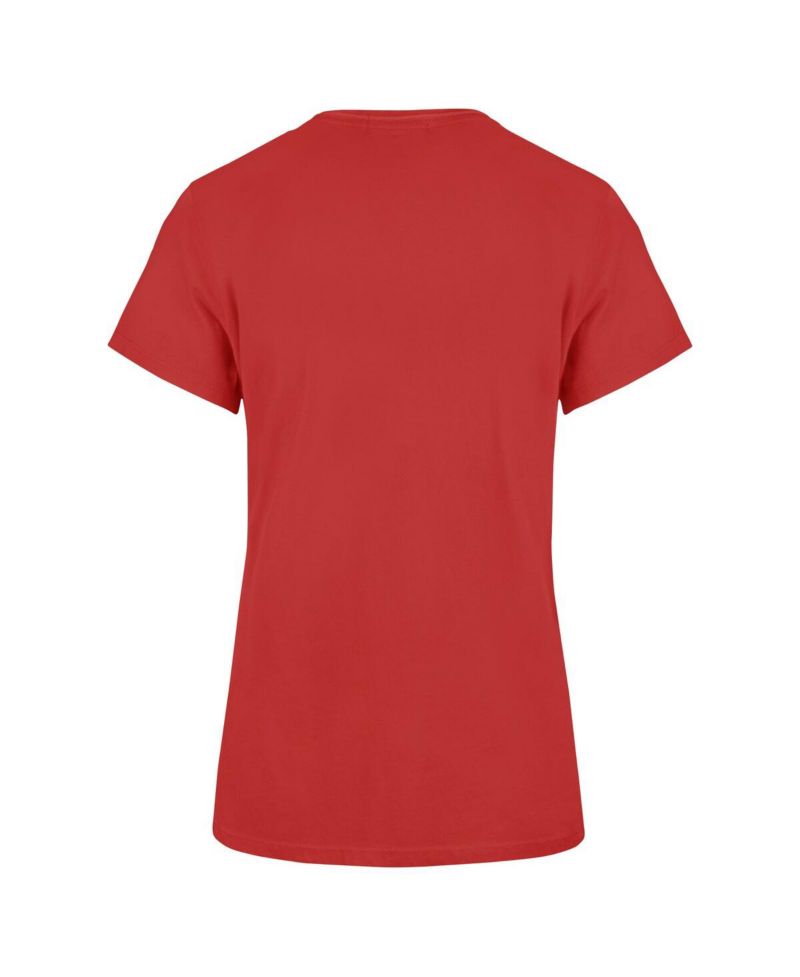 Women's Scarlet Distressed San Francisco 49ers Pep Up Frankie T-shirt