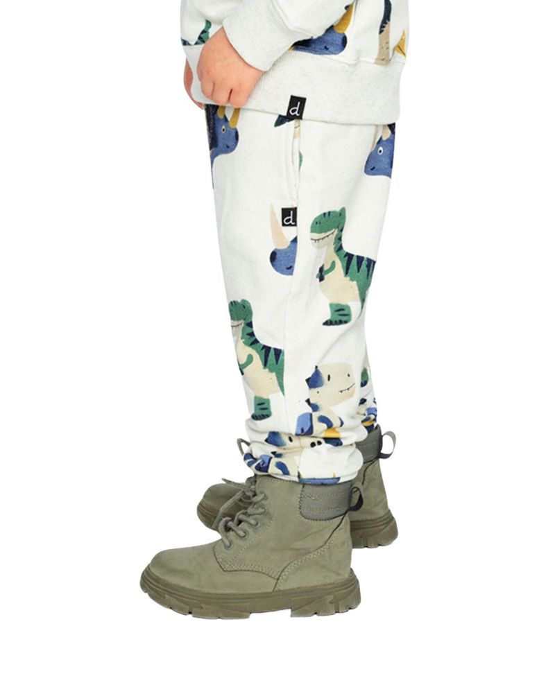 Baby Boy 12M-24M Fleece Sweatpants Dinosaur Print