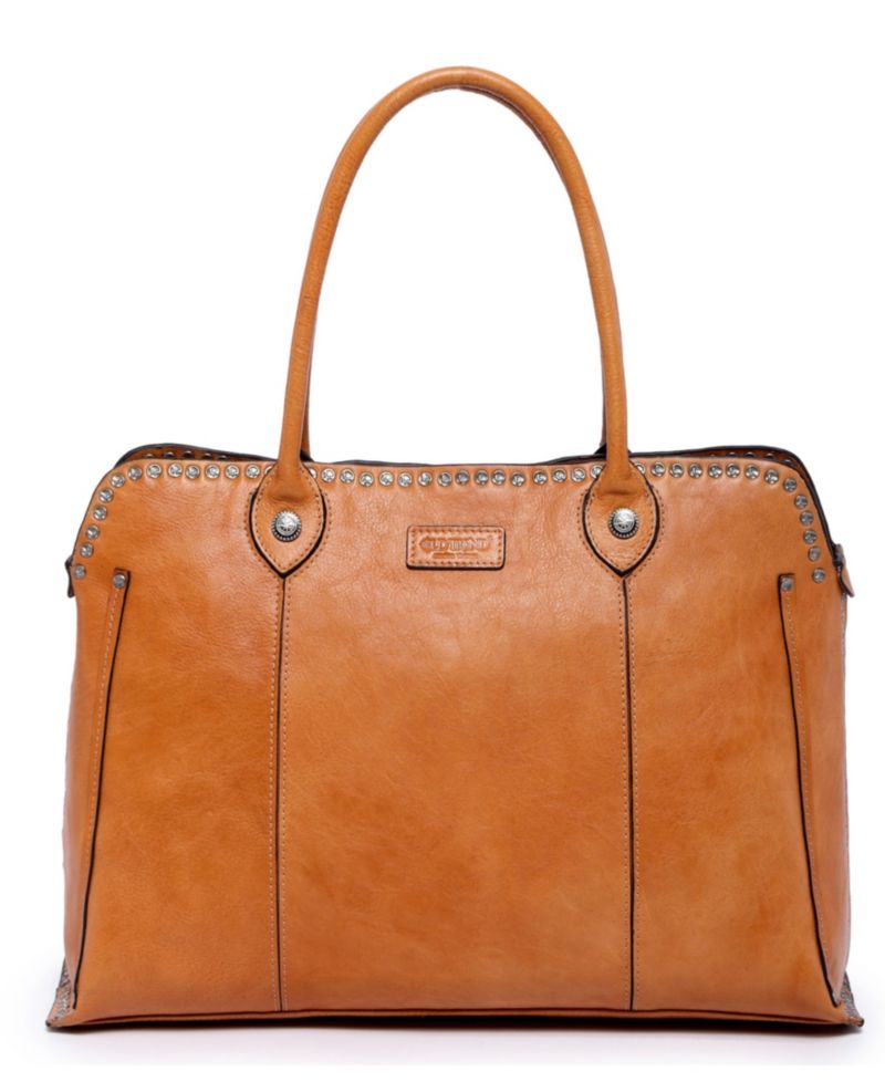 Soul Stud Large Leather Satchel Bag