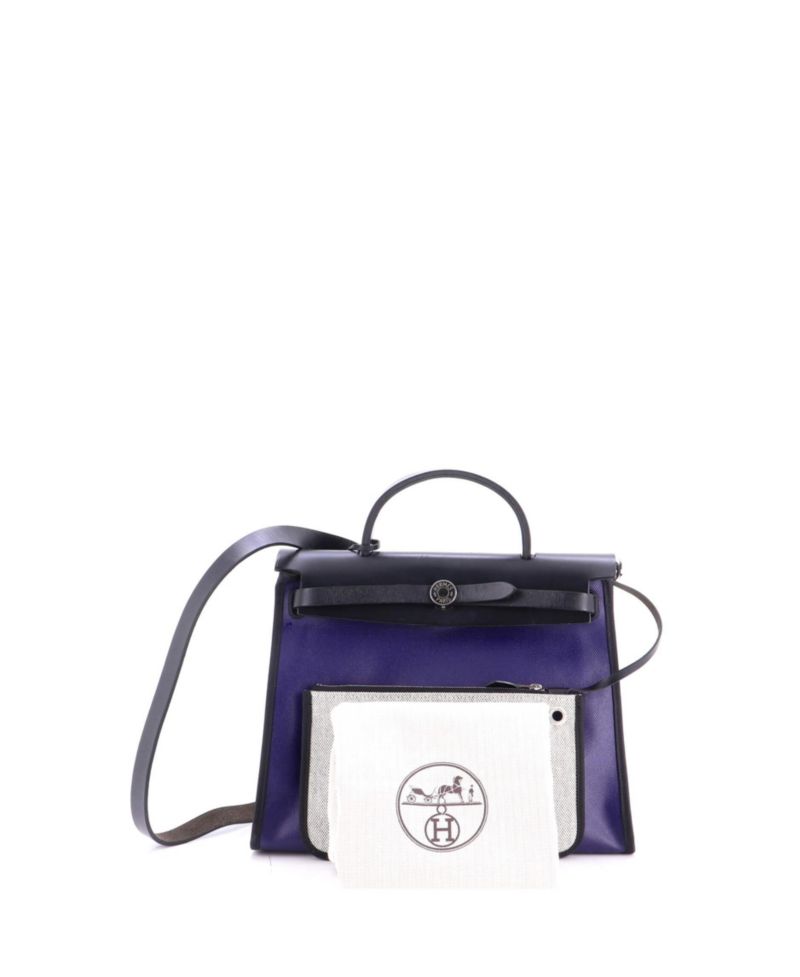 31 Herbag Zip Berline Vache Canvas and Leather