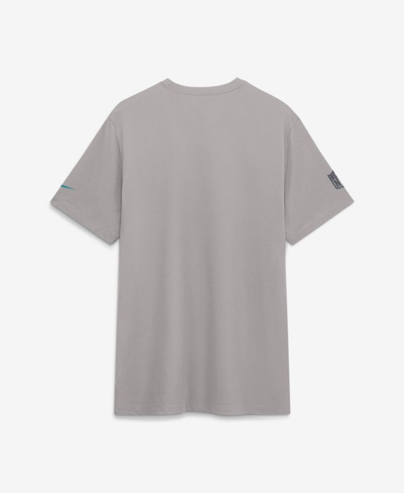 Men's Gray Miami Dolphins Sideline Lead The Charge Legend Dri-FIT T-Shirt