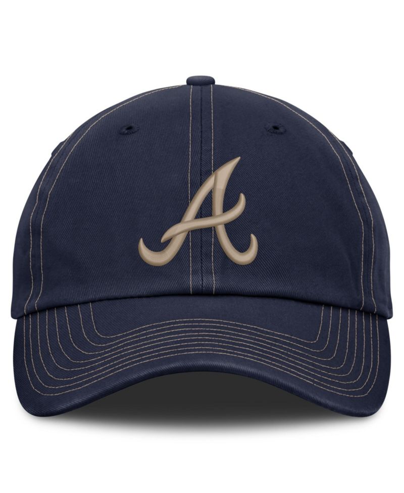 Men's Navy Atlanta Braves Father's Day Club Adjustable Hat